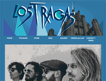 Tablet Screenshot of lostragas.com